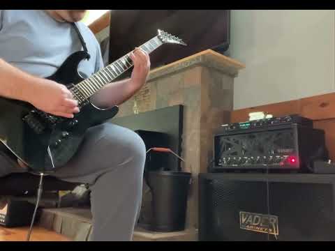 EVH 5150 iii 50 watt stealth - red channel