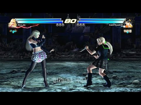 L7 59_3 D Lili y Alisa (Nicol_kity) Vs Xiaoyu y Asuka ( Uchiha x24 ) - Tekken Tag 2 Online PS3