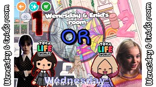 Wenesday & Enid’s room🖤🩷||Ses 🔇||Müzikli🥰😘||🤩🤩🤩1 AND 2 ???😜🤷🏻‍♀️🤗☺️☺️☺️