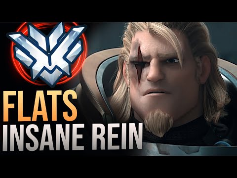 FLATS - INSANE NA REINHARDT - Overwatch Montage