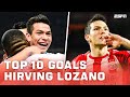 De 10 MOOISTE GOALS van HIRVING LOZANO in de Eredivisie ⚽??