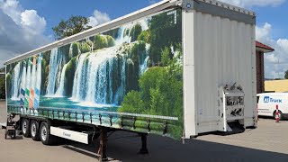 Eladó Krone SD, Getränke, Safe Curtain, LBW, Lenkachse függönyponyvás félpótkocsi - Kép 4 | Autoline HU Krone SD, Getränke, Safe Curtain, LBW, Lenkachse függönyponyvás félpótkocsi | Kép 4 - Autoline