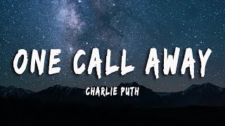 Charlie Puth One Call Away...