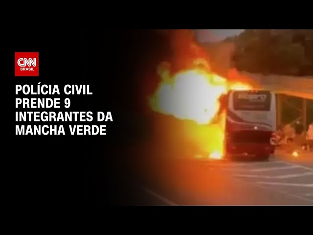 Polícia Civil prende 9 integrantes da Mancha Verde | CNN NOVO DIA