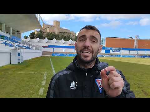 Rueda de prensa Nacho Gómez entrenador de La Roda CF. Jornada 19