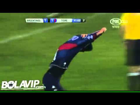Gol de Diego Ferreira - Argentinos vs Tigre - Copa Sudamericana - HD