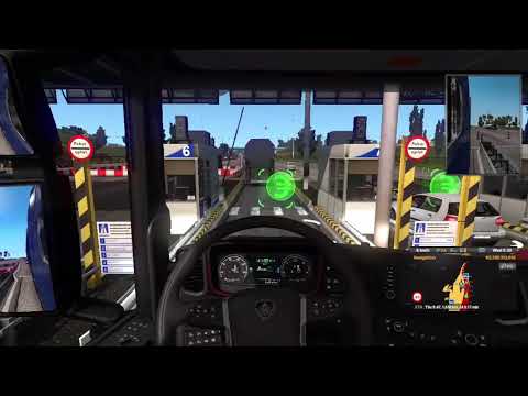 Scania S780 Timelapse From Helsinki to Saint-Alban-du-Rhône Euro Truck Simulator 2