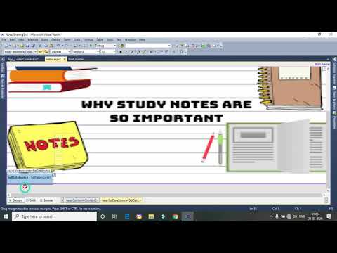 5 ASP NET Project Development | Notes Sharing Site Hindi