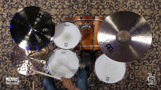 Video thumbnail for Meinl 15" Pure Alloy Extra Hammered Hi-Hats - 1166/1191g (PA15EHH-1040524G) by Memphis Drum Shop