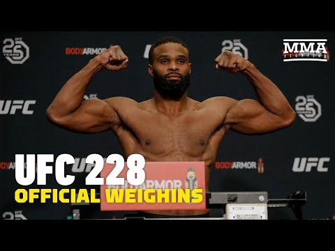 UFC 228 Official Weigh-in Highlights - MMA Fighting