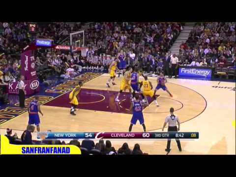 Kristaps Porzingis vs Kevin Love (2015.12.23) Knicks,Cavaliers - 46 Pts, 26 Rebs COMBINED!