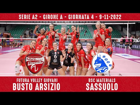 INTERVISTE - 09/11/2022 - Futura Volley Giovani vs BSC Materials Sassuolo