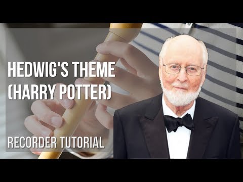 How to play Hedwig's Theme (Harry Potter) by John Williams on Recorder (Tutorial)
