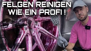 Felgen und Reifen reinigen wie ein Profi ! ADBL WHEEL CLEANER SET |Vampire Light & Tire Cleaner Test