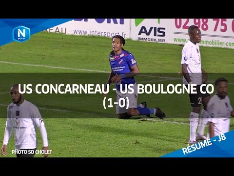 J8 : US Concarneau - US Boulogne CO (1 0), le résumé
