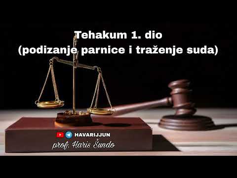 TEHAKUM  1. DIO (POKRETANJE PARNICE) - prof. Haris Šundo