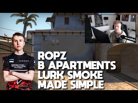 ropz mirage smoke made simple