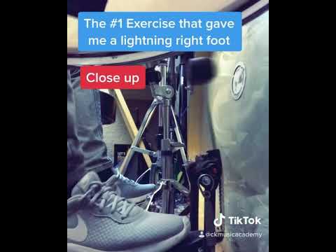 The No.1 Way to get lightning fast single pedal