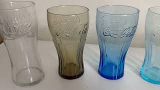 GovDeals: Set of (6) Vintage Coke Glasses, Mint Condition