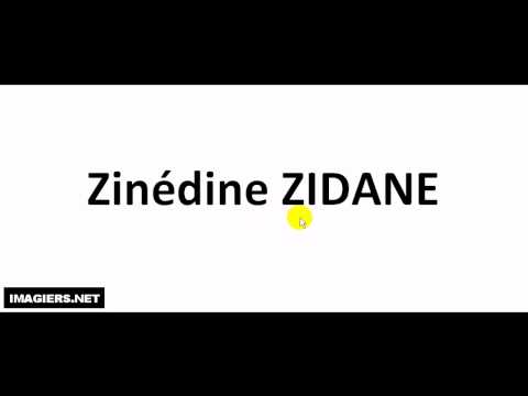 How to pronounce Zinédine ZIDANE