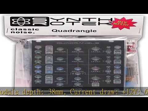 Synthrotek Quadrangle DIY Kit - Eurorack Quad Envelope Generator