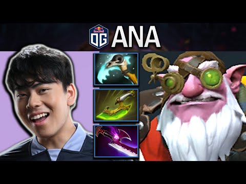 OG.ANA SMURF SNIPER WITH 24 KILLS & VYSE - DOTA 2 7.31 GAMEPLAY