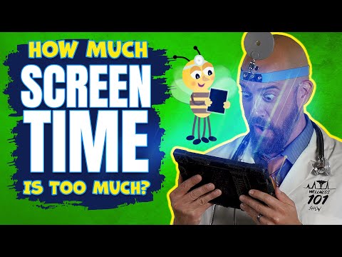 How Much Screen Time is Too Much - Wellness 101 Jr
