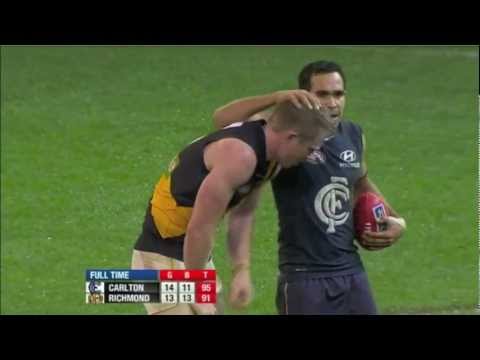 Carlton v Richmond, Round 18 2012, Final 5 minutes