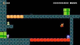 いくらトロールコースでも押したら負けるPスイッチｗｗｗｗ【マリオメーカー2 みんなでバトル】