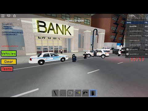 Roblox Police Sim NYC | Ep. 2 ESU SWAT Patrol!