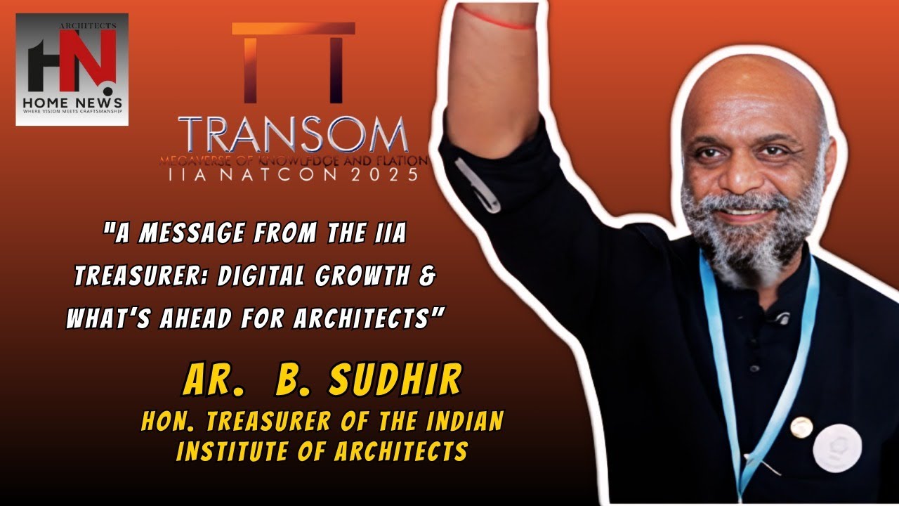 "A MESSAGE FROM THE  NATIONAL TREASURER OF IIA: DIGITAL GROWTH & WHAT'S AHEAD FOR ARCHITECTS"