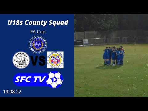 (U18s) Shoreham 0 v 2 Eastbourne Town - Match Highlights(19/08/22)