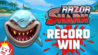 RAZOR SHARK [PUSH GAMING] GOES NUTS 🦈 MASSIVE 53,425X WIN! Video Video