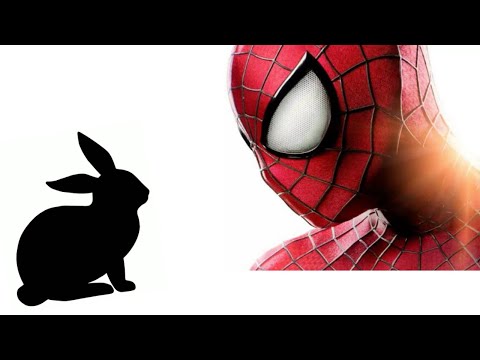 how to draw rabbit - silhouette