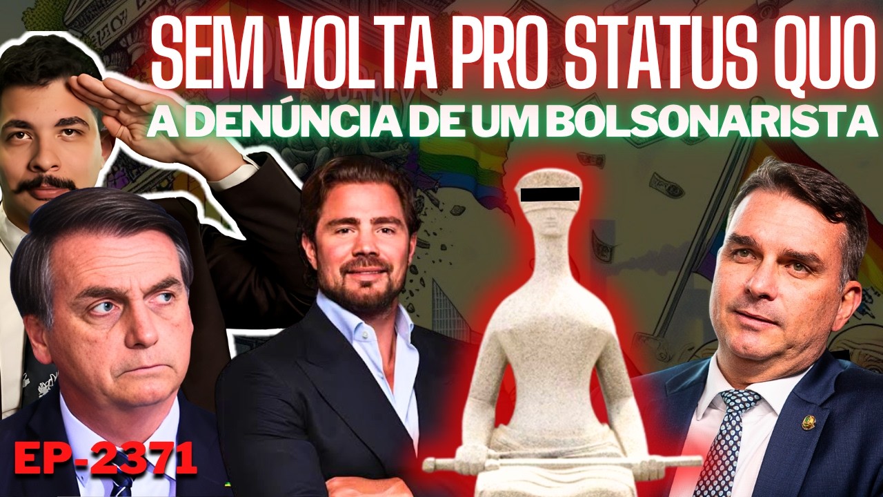 Nova DELAÇÃO e Paquito Vai Pro HOSPITAL: Sem VOLTA Pro STATUS QUO + A Denúncia de um Bolsonarista