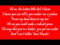 George Strait Adalida Lyrics