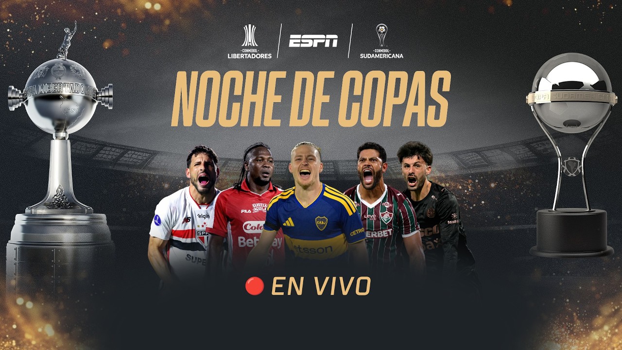 🔴 BOCA VS. SAO PAULO EN VIVO | CUARTOS | NOCHE DE COPAS | Libertadores y Sudamericana 2026