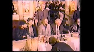 London Tonight news report: Bee Gees bringing Saturday Night Fever to the London Palladium, (1997)