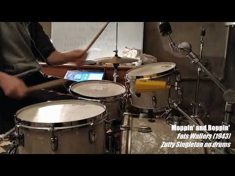 Fats Waller - Moppin' and Boppin' (Zutty Singleton intro)