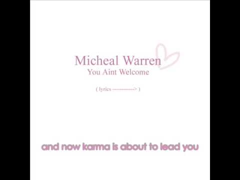 [ HQ + lyrics ] You Aint Welcome - Michael Warren (DL Link)