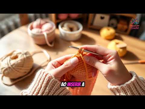✨ APRENDA CROCHÊ DO ZERO – MÉTODO SIMPLES EM 5 PASSOS ✨