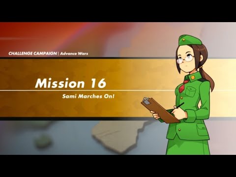 Advance Wars 1+2: Reboot Camp - AW1 Challenge Campaign – M16: Sami Marches On! (Rank S/300)