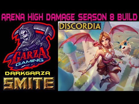 Smite Arena Discordia High Damage Build | Smite arena Season 8 Build | Beginner Friendly God