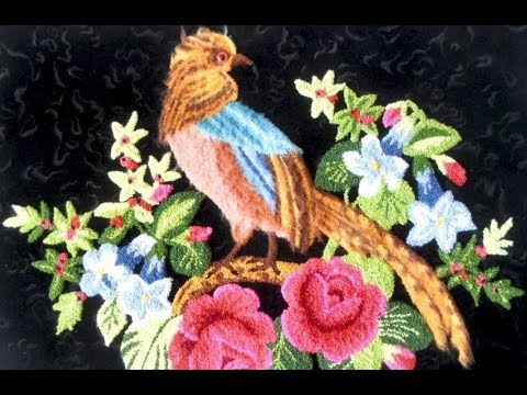 КОВРОВАЯ ВЫШИВКА (PUNCH NEEDLE) PONTO RUSSO Начёс.