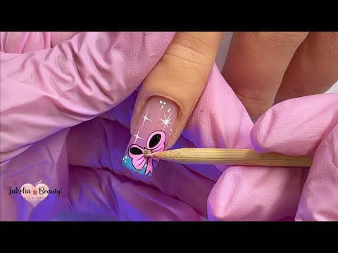 💖MOÑO BÁSICO EN UÑAS PARA PRINCIPIANTES/Nail Art✨💅 #decoraciondemoñoenuñas #uñasconmoño