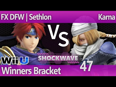 SW 47 Smash 4 - FX DFW | Sethlon (Roy) vs Karna (Sheik) - Winners Bracket