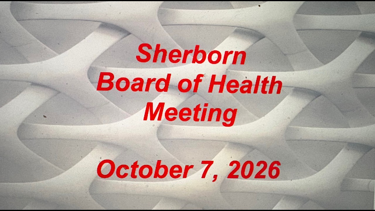 From the Board of Health