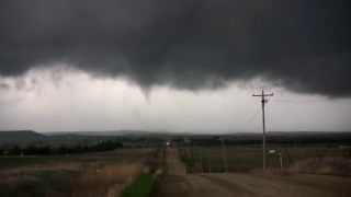 preview picture of video 'April 24, 2015 Emmeram, KS Tornado'