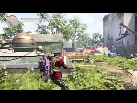 The Division 2 Helicopter arriving in style
