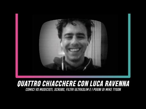 Quattro chiacchiere con ... LUCA RAVENNA